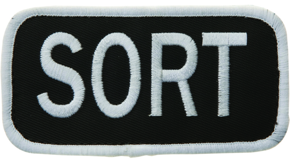Uncle Mike's Sort Id Patch Black/white S - 7705028