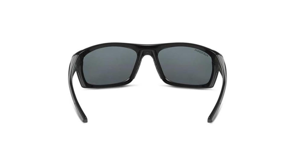 Under Armour Keepz Storm,Shiny Black w/Black Rubber,Gray Polarized Len, U8630062-000008