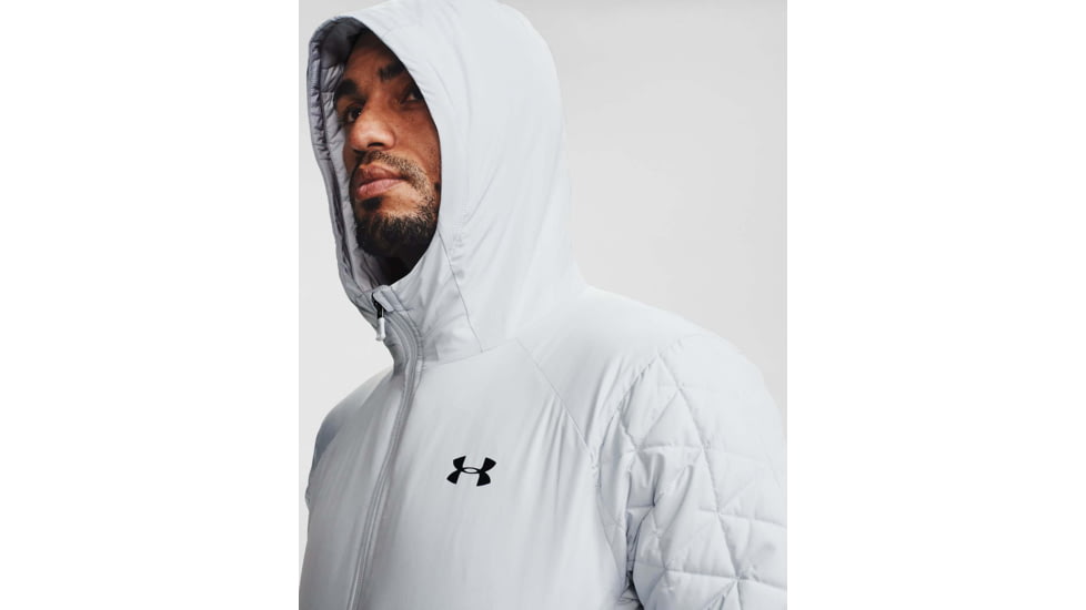 Under Armour CG Reactor Performance Hybrid Jacket - Mens, Halo Gray, X-Large, 1342692014XL