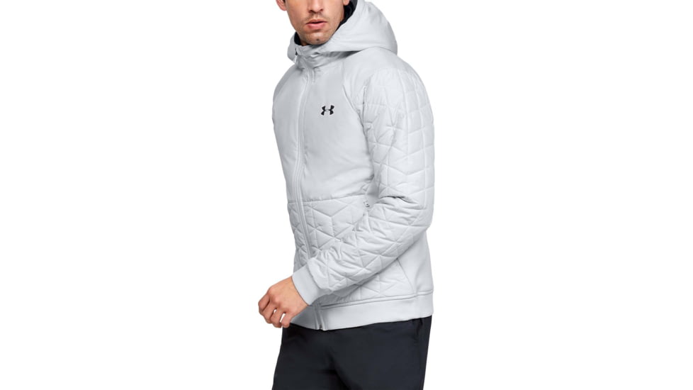 Under Armour CG Reactor Performance Hybrid Jacket - Mens, Halo Gray, X-Large, 1342692014XL