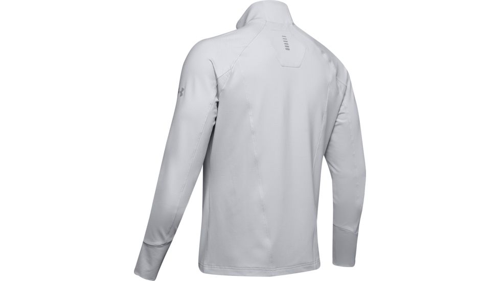 Under Armour ColdGear Reactor Run Insulated Jacket - Mens, Halo Gray/Reflective, Medium, 1342707-014-MD
