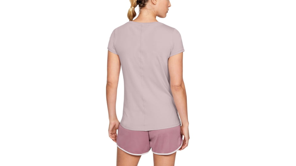 Under Armour HeatGear Armour Short Sleeve Shirt - Mens, Dash Pink, X-Large, 1328964667XL