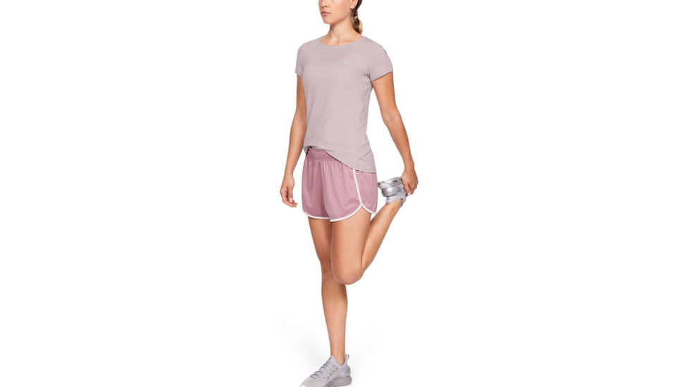 Under Armour HeatGear Armour Short Sleeve Shirt - Mens, Dash Pink, X-Large, 1328964667XL