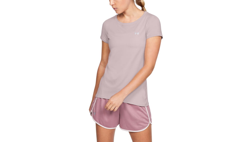 Under Armour HeatGear Armour Short Sleeve Shirt - Mens, Dash Pink, X-Large, 1328964667XL