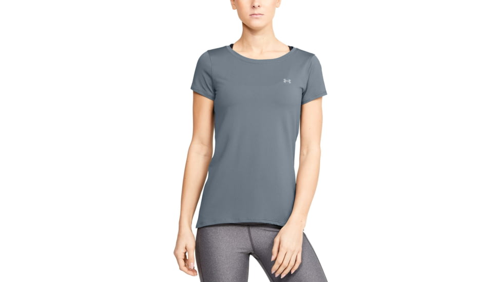 Under Armour HeatGear Armour Short Sleeve Shirt - Mens, Hushed Turquoise, 2X-Large, 13289643962X