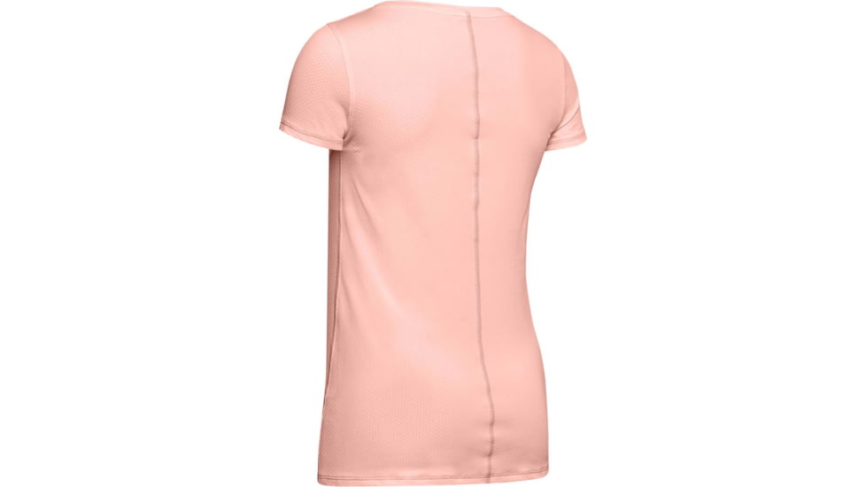 Under Armour HeatGear Armour Short Sleeve Shirt - Mens, Peach Frost, 2X-Large, 13289648452X