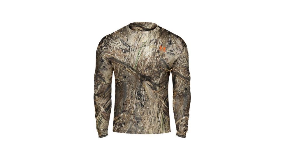 Under Armour Men's HeatGear Camo Loose Longsleeve T - Duckblind Color 104085C-399