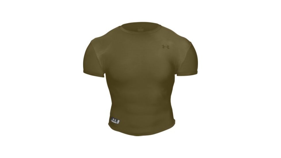 Under Armour Men's HeatGear Tactical Full T - Marine Olive Drab Color 1005039-390