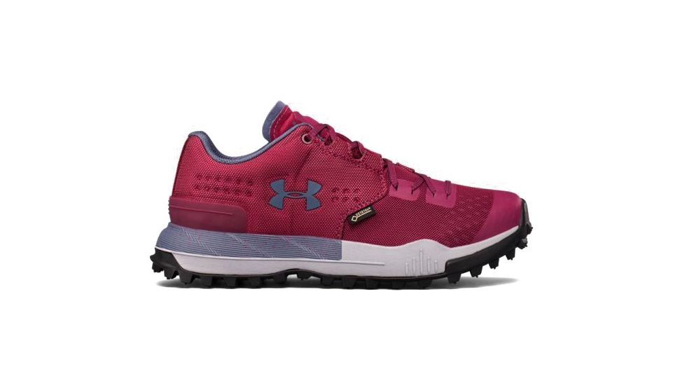 Under Armour Newell Ridge Low GTX Hiking Shoe - Women's-Black Currant/Steel/Steel-Medium