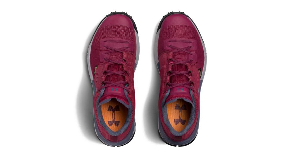 Under Armour Newell Ridge Low GTX Hiking Shoe - Women's-Black Currant/Steel/Steel-Medium