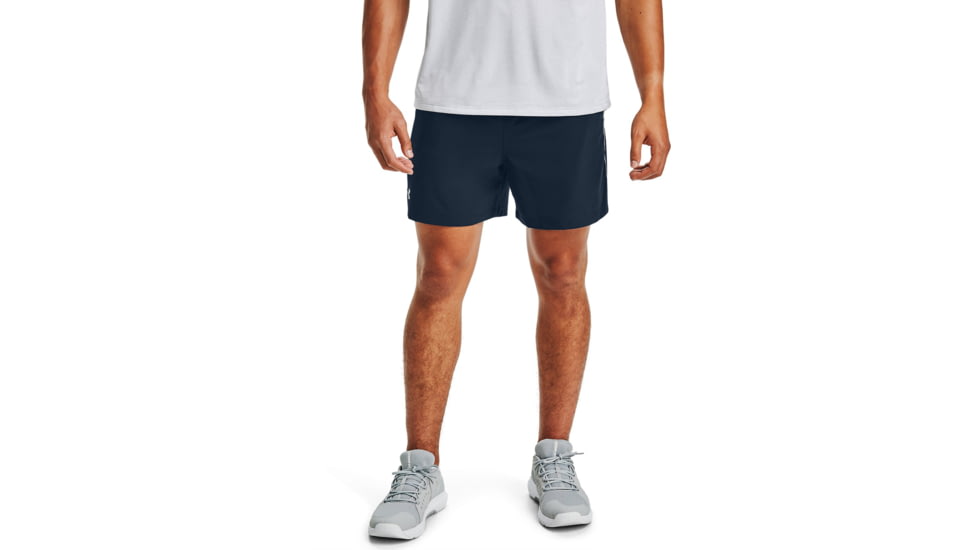 Under Armour Qualifier WG Perf Short 5in - Mens, Academy, Large, 1327678409LG