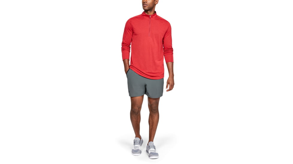 Under Armour Qualifier WG Perf Short 5in - Mens, Pitch Gray, Medium, 1327678012MD