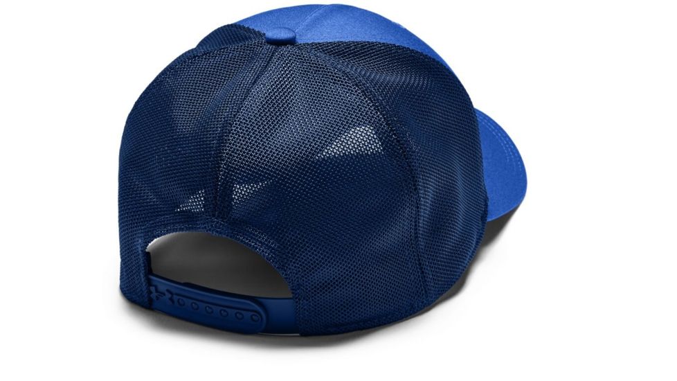 Under Armour UA Armour Twist Trucker Cap - Mens, One Size Fits All, Blue, 1351416487OSFA