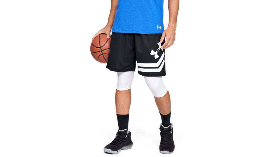 Under Armour UA Baseline 10in Court Short - Men's, Large, Black, 1351285001LG
