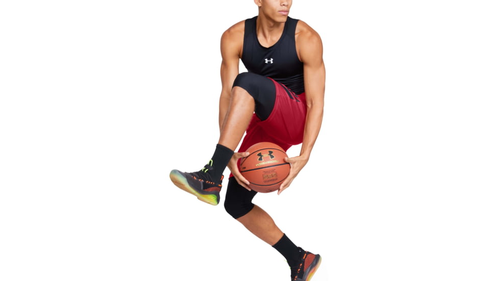Under Armour UA Baseline 10in Court Short - Men's, 3XL, Red, 13512856003X