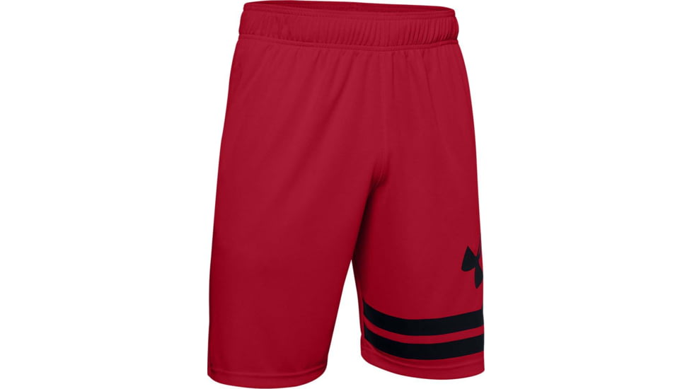 Under Armour UA Baseline 10in Court Short - Men's, 3XL, Red, 13512856003X