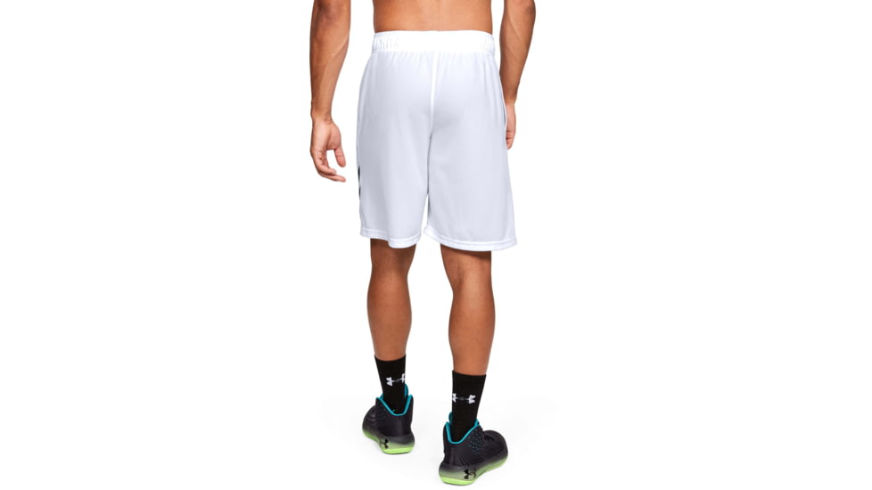 Under Armour UA Baseline 10in Court Short - Men's, 3XL, White, 13512851003X
