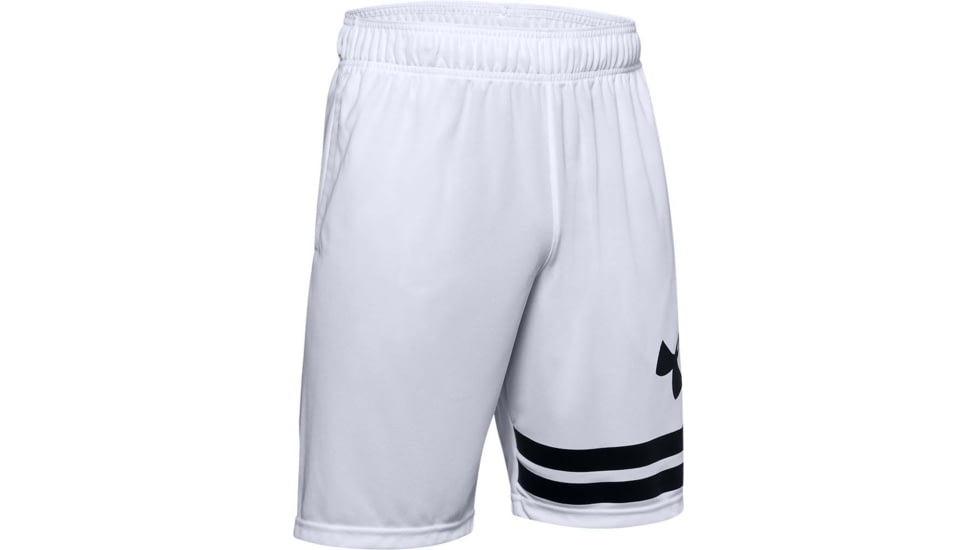 Under Armour UA Baseline 10in Court Short - Men's, 3XL, White, 13512851003X