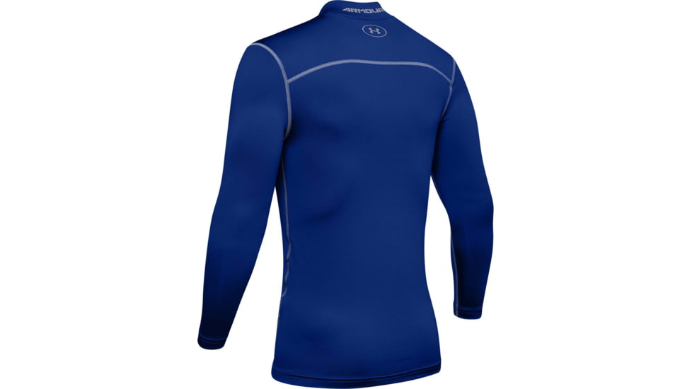 Under Armour UA ColdGear Armour Compression Mock - Mens, Royal Blue, 2X-Large, 12656484002X
