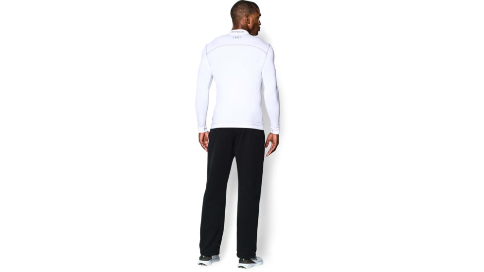 Under Armour UA ColdGear Armour Compression Mock - Mens, White, Large, 1265648100LG