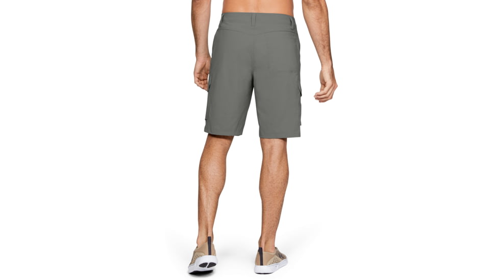 Under Armour UA Fish Hunter Cargo Shorts - Men's, 46, Green, 130464938846