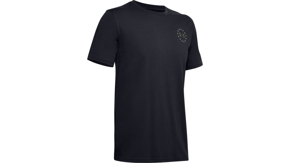Under Armour UA Freedom Banner Tactical Graphic T-Shirt - Mens, Black, 2X-Large, 13521470012X