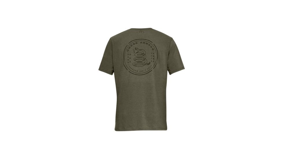 Under Armour Ua Freedom Rattle T-shirt, Marine Od Green - 1316776390MD