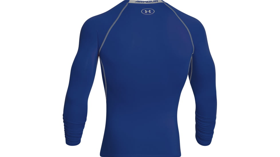 Under Armour UA HeatGear Armour Long Sleeve Compression Shirt - Mens, Royal, X-Large, 1257471400XL