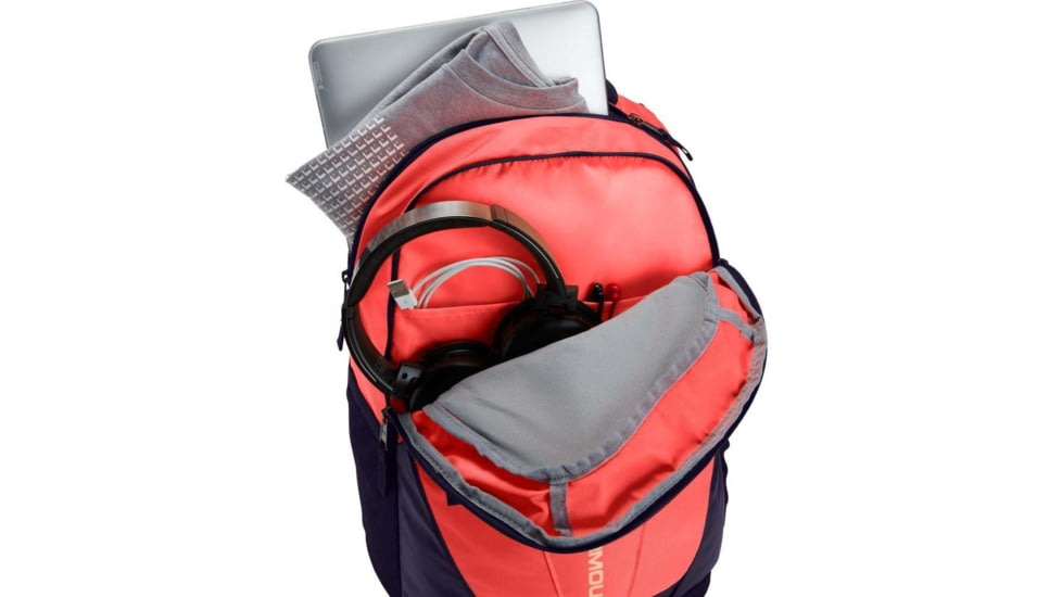 Under Armour UA Hustle 3.0L Backpack, Red, One Size Fits All, 1294720877OSFA