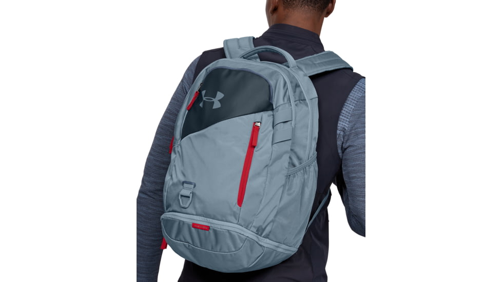 Under Armour Ua Hustle 4.0 Backpack, Ash Gray - 1342651013OSFA