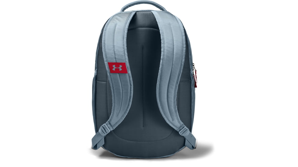 Under Armour UA Hustle 4.0 Backpack, Ash Gray, One Size Fits All, 1342651013OSFA