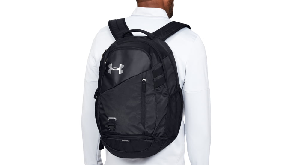 Under Armour Ua Hustle 4.0 Backpack, Black - 1342651001OSFA