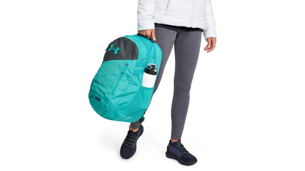 Under Armour UA Hustle 4.0 Backpack, Breathtaking Blue, One Size Fits All, 1342651401OSFA