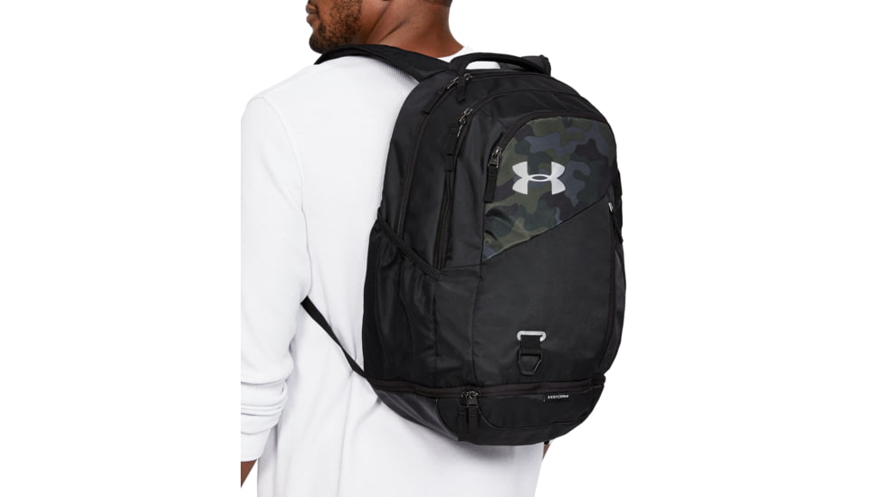 Under Armour Ua Hustle 4.0 Backpack, Desert Sand - 1342651290OSFA