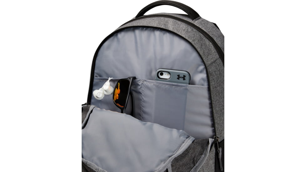 Under Armour UA Hustle 4.0 Backpack, Graphite, One Size Fits All, 1342651041OSFA