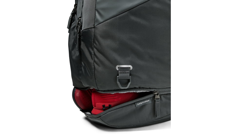 Under Armour Ua Hustle 4.0 Backpack, Pitch Gray - 1342651012OSFA