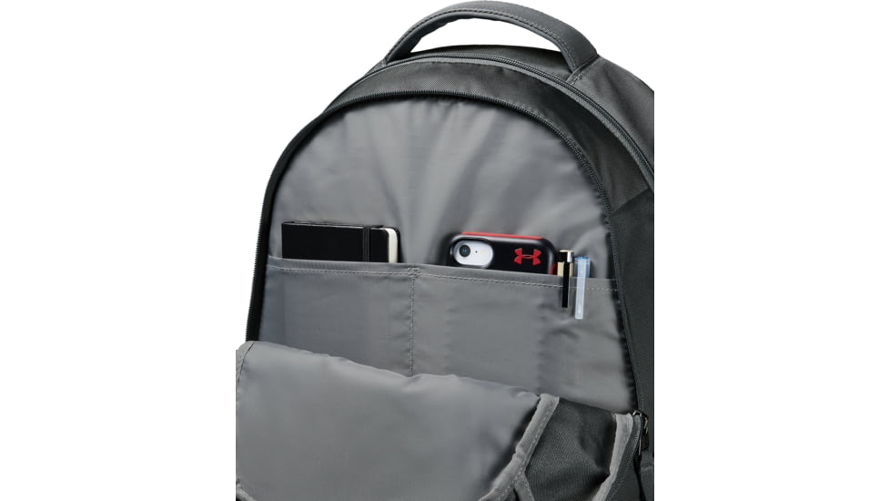 Under Armour Ua Hustle 4.0 Backpack, Pitch Gray - 1342651012OSFA