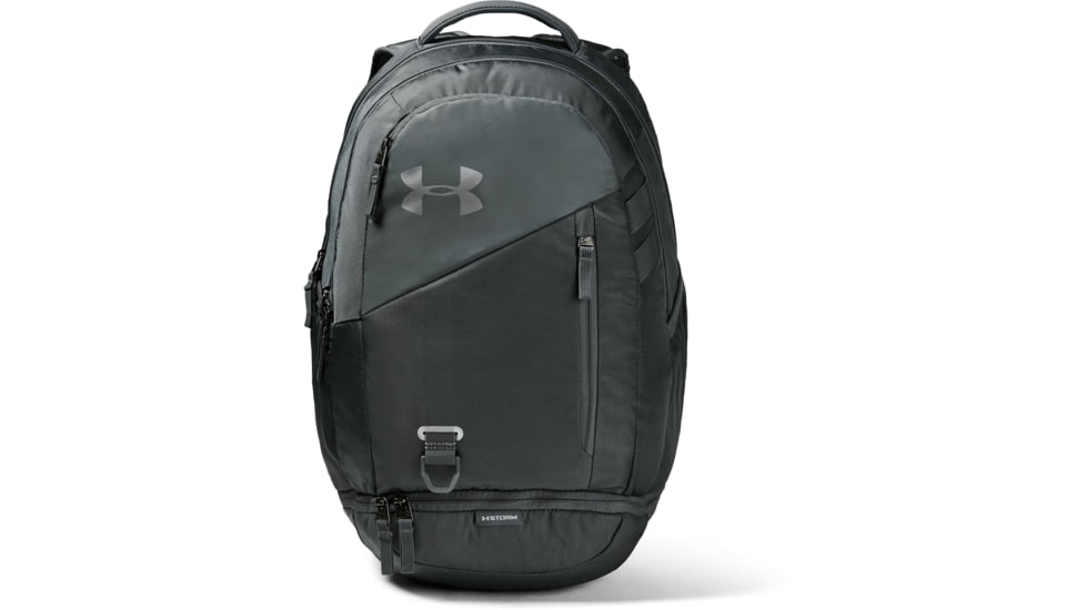 Under Armour UA Hustle 4.0 Backpack, Pitch Gray, One Size Fits All, 1342651012OSFA