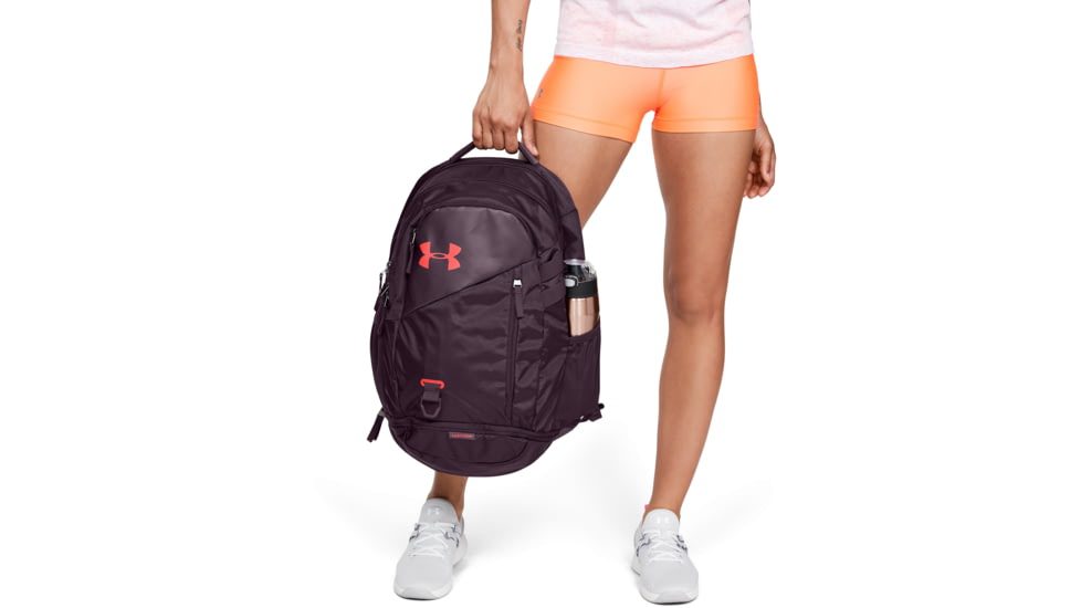 Under Armour UA Hustle 4.0 Backpack, Kinetic Purple, One Size Fits All, 1342651520OSFA