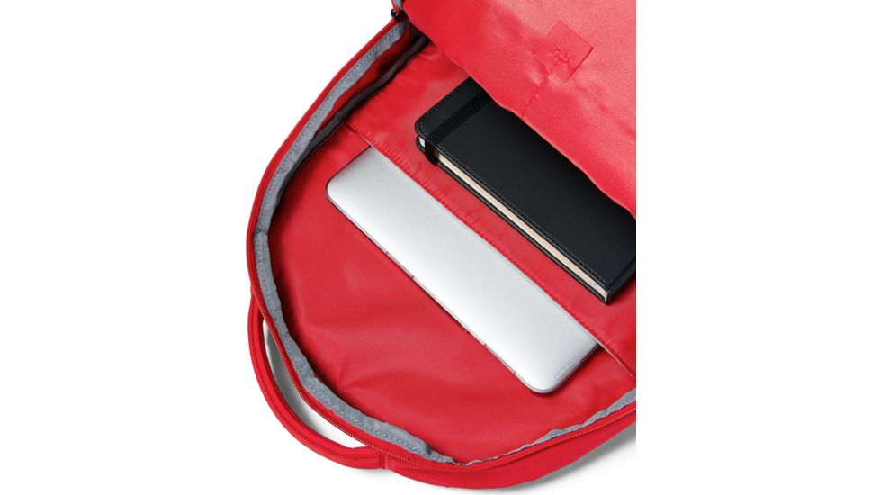 Under Armour UA Hustle 4.0 Backpack, Red, One Size Fits All, 1342651600OSFA