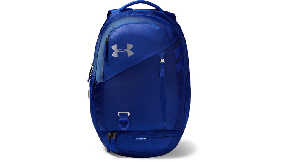 Under Armour UA Hustle 4.0 Backpack, Royal, One Size Fits All, 1342651400OSFA
