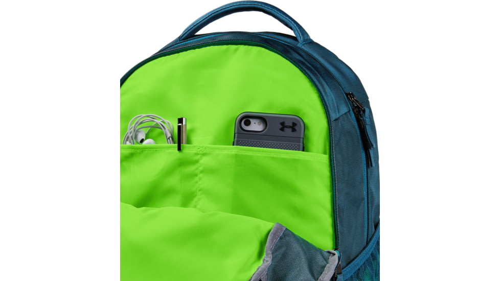 Under Armour UA Hustle 4.0 Backpack, Teal Vibe, One Size Fits All, 1342651417OSFA