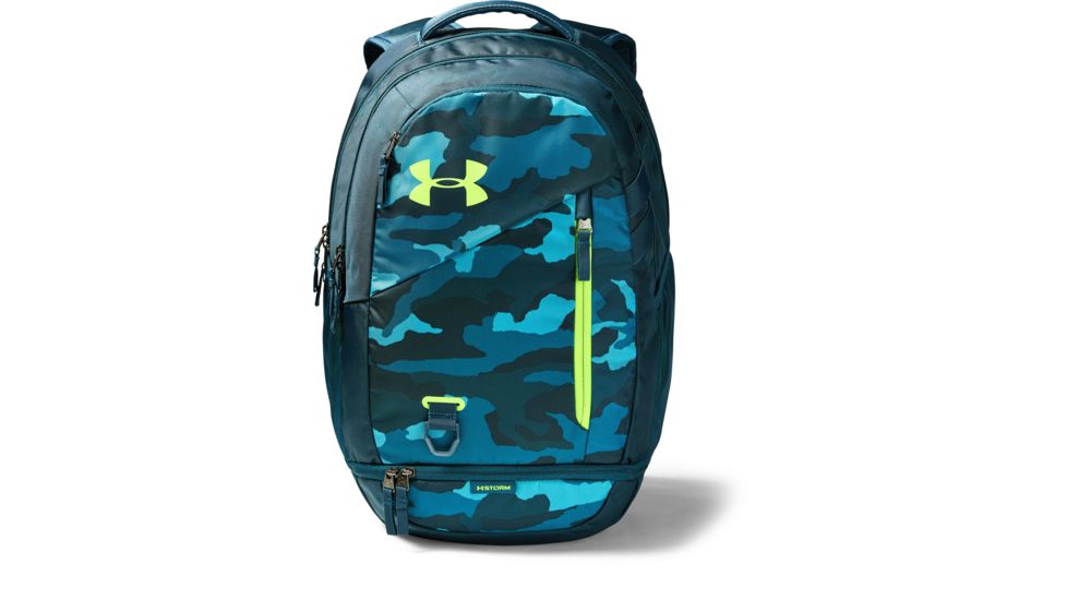Under Armour Ua Hustle 4.0 Backpack, Teal - 1342651417OSFA