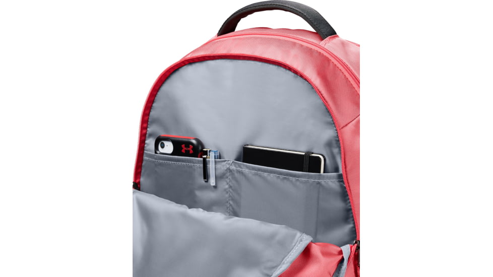 Under Armour UA Hustle 4.0 Backpack, Watermelon, One Size Fits All, 1342651677OSFA