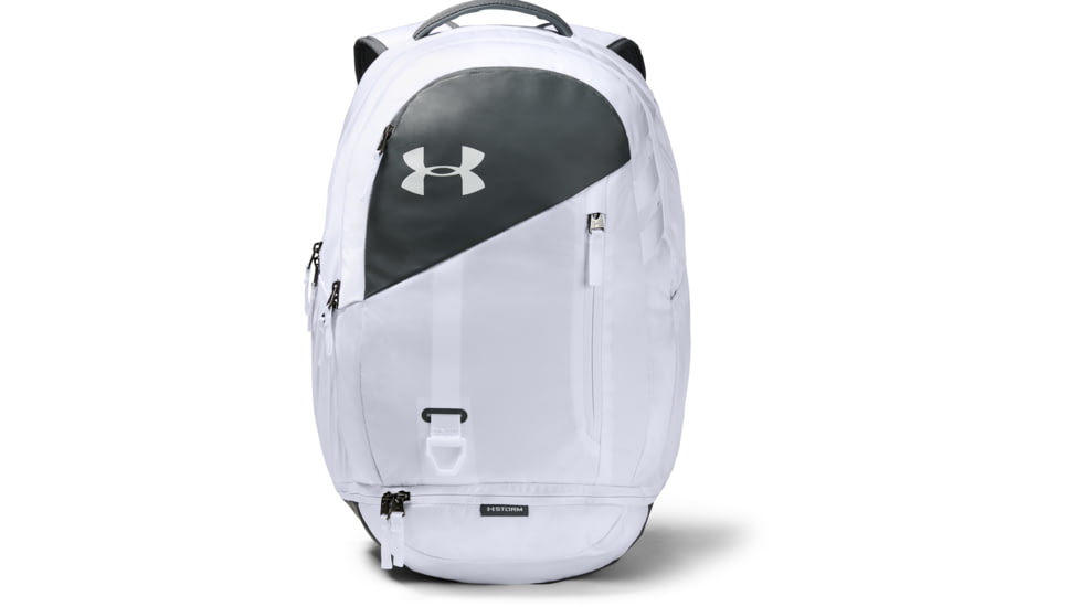 Under Armour Ua Hustle 4.0 Backpack, White - 1342651100OSFA