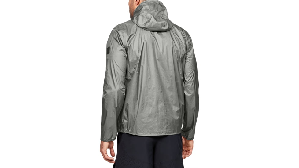 Under Armour UA Impasse Rain Shell Jacket - Mens, Gravity Green, 2X-Large, 13509493882X