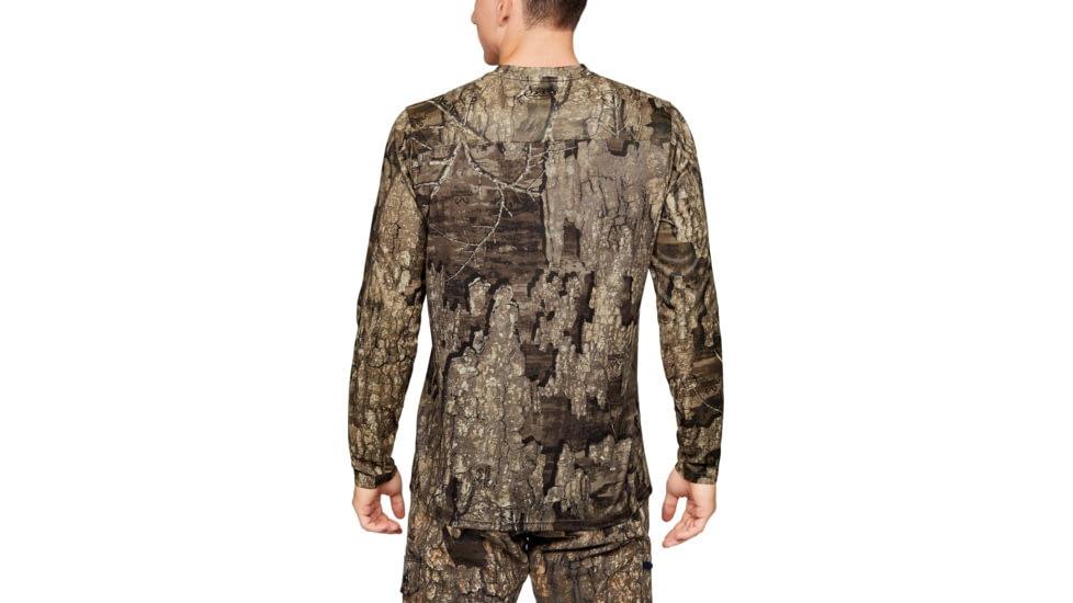 Under Armour UA Iso-Chill Brush Line Long Sleeve Shirt - Mens, RealTree Timber, 2X-Large, 13484269802X