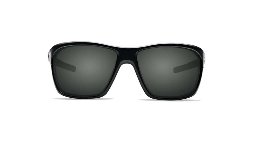 Under Armour UA No Limits Sunglasses, Gray Polarized Lens, Satin Black, One Size Fits Most, UA8630130-010108