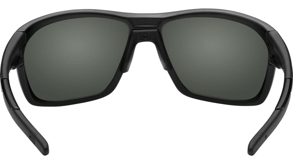 Under Armour UA No Limits Sunglasses, Offshore Tuned Polarized Lens, Satin Black, One Size Fits Most, UA8650130-010167