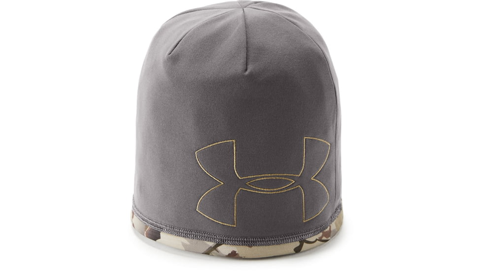 Under Armour UA Reversible Fleece 2.0 Beanie - Mens, UA Barren Camo AFS, One Size Fits All, 1300468999OSFA